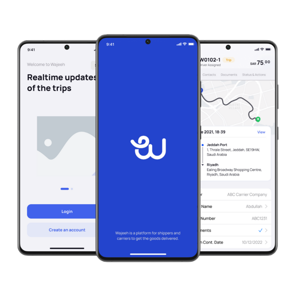 Carrier_Mobile_app_android Manage, track, and move freight seamlessly with the Wajeeh app—your all-in-one tool for efficient, real-time logistics on the go.